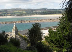 View from St Michael's Mount gardens